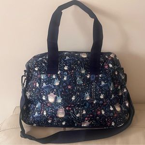 NWT Lesportsac My Neighbor Totoro Model Shoulder Tote Bag Purse